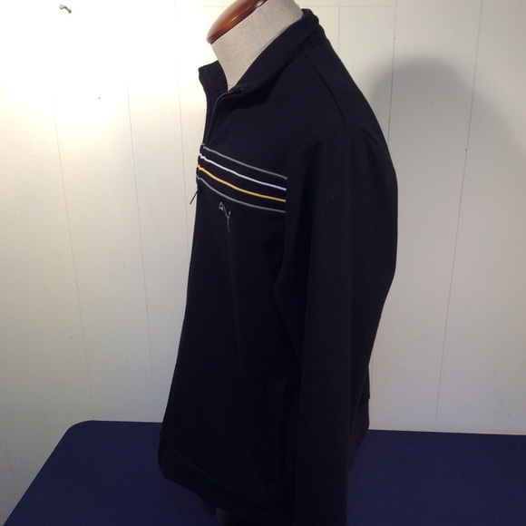 Men’s Puma zip up track jacket size large - Picture 4 of 8